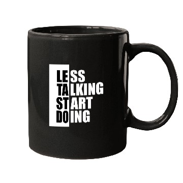 Discover Inspirational Minimalist Typography Design Mugs