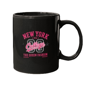 Discover Trendy Varsity College 08 Mugs