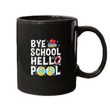 Discover Pool Party Squad Summer Vacation Mugs