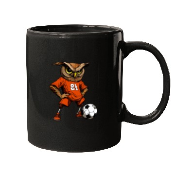 Discover Soccer owl Mugs