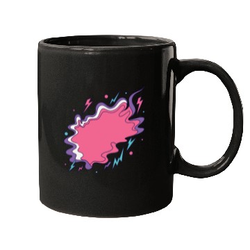 Discover Vibrant Storm Cloud Illustration Mugs