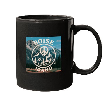 Discover Boise, Idaho (B) Mugs