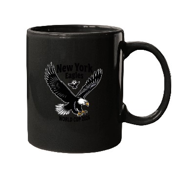 Discover Patriotic Eagle Soccer Mugs – USA World Cup 2026