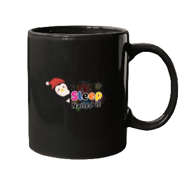 Discover Festive Penguin Sleep Celebration Mugs