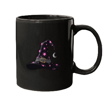 Discover Starry Witch Hat with Moon Charm Mugs