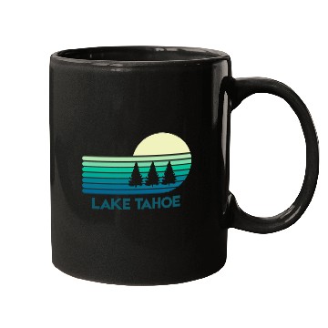 Discover Lake Tahoe California Mugs