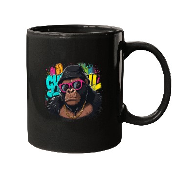 Discover Urban Gorilla Graffiti Cool Style Mugs