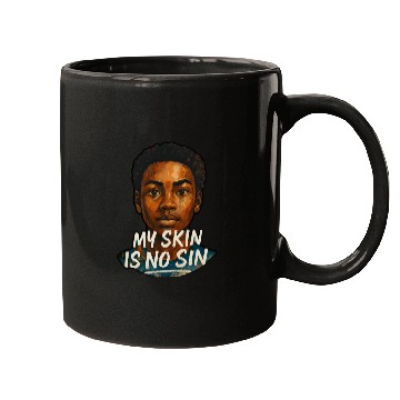 Discover My Skin is NO Sin Mugs