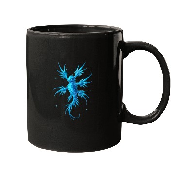 Discover Ethereal Celestial Sea Dragon Design Mugs