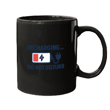 Discover Recharging Do Not Disturb - Introvert	 Mugs