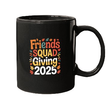 Discover Friends Squad Giving 2025 Autumn Design Mugs