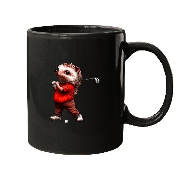 Discover Hedgehog Golf Mugs
