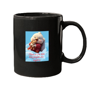 Discover Whimsical Baby Duck with Teddy Bear Mugs