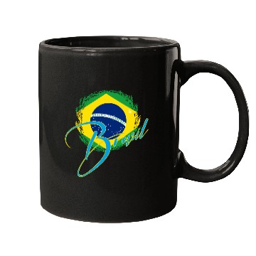 Discover Brazil Flag Mugs