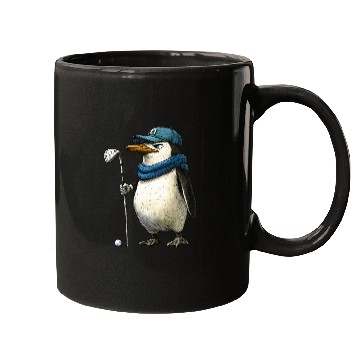 Discover Penguins Golf Mugs