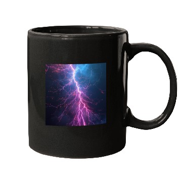 Discover Electric Lightning Storm Mugs