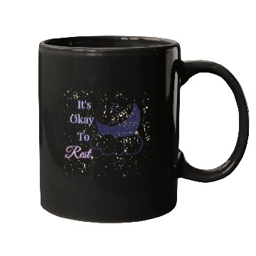 Discover It's okay to rest. Self care moon design Mugs