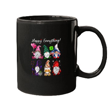Discover Happy Everything Gnomes Every Seasons All Year Mugs