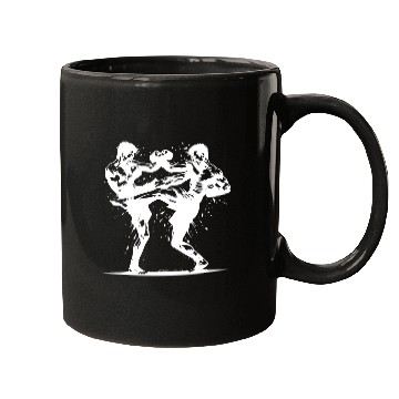 Discover Kickboxing - When Muscle Power Meets Willpower Mugs