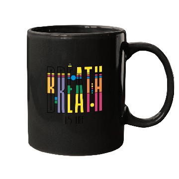 Discover Breathe Mugs Colorful Mindfulness & Relaxation