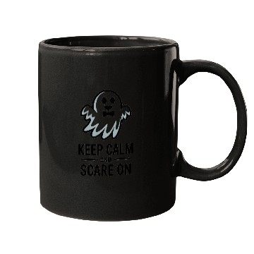 Discover Keep Calm and Scare On Mugs