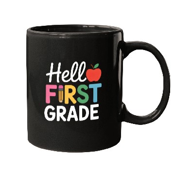 Discover Hello First Grade Back To School Mugs