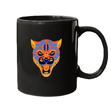 Discover Vivid Jaguar Bold Print Mugs