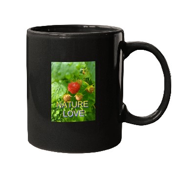 Discover Vivid Raspberry and Greenery Nature Design Mugs