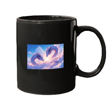 Discover Celestial Dragon Duo Mugs