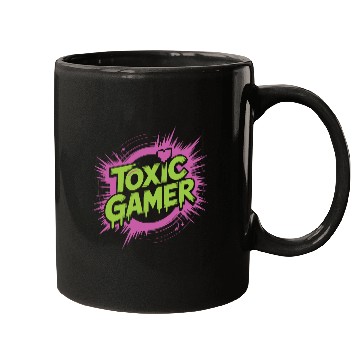 Discover Toxic Gamer Mugs