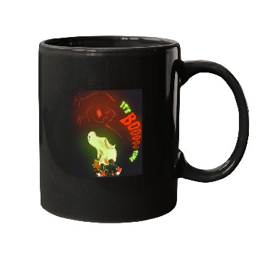 Discover It’s Booo Time Ghost Halloween Mugs