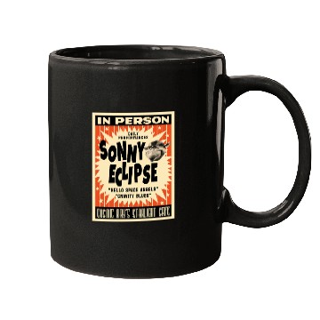 Discover Retro Sonny Eclipse Poster Mugs