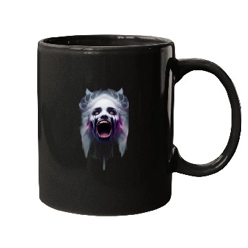 Discover Haunted Puppet Horror Art Mugs