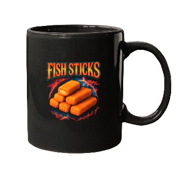 Discover Fish Sticks Favorite Food Weird 90s Fish Sticks Mugs