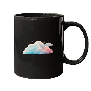Discover Pastel Cloudscape Abstract Design Mugs