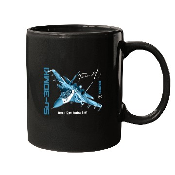 Discover Sukhoi SU-30 MKI Russian Fighterjet Mugs