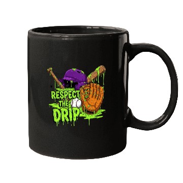 Discover Respect the Drip Baseball Fan Halloween  Mugs