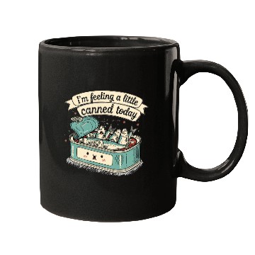 Discover Whimsical Canned Fish Humor Design Mugs