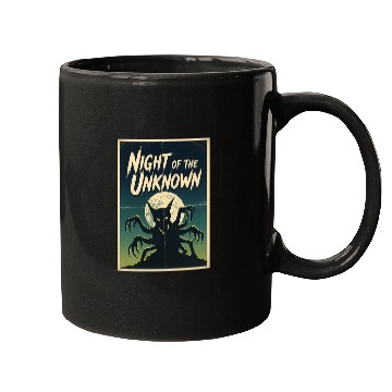 Discover Night of the Unknown Creature Mugs