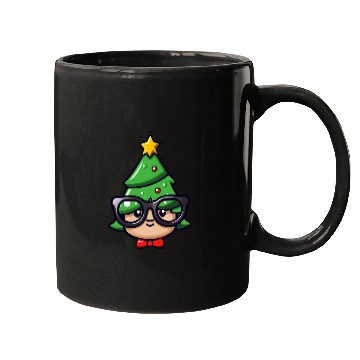 Discover Festive Geek Christmas Tree Design Mugs
