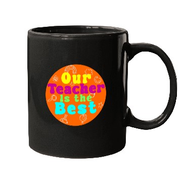 Discover Colorful Teacher Appreciation Circular Mugs