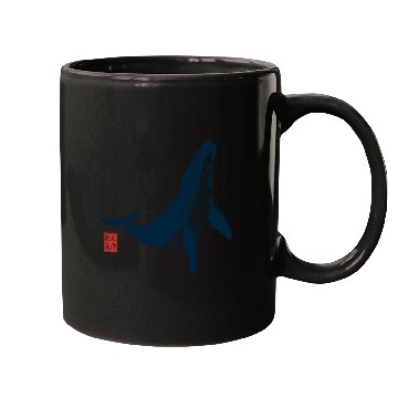 Discover Big Whale Japanese Aesthetic Mugs