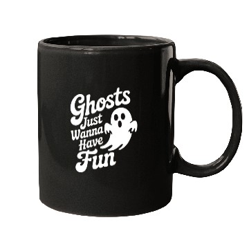 Discover Whimsical Ghost Funny Quote Design Mugs