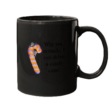 Discover Funny Quote Halloween Candy Cane with Spider Mugs