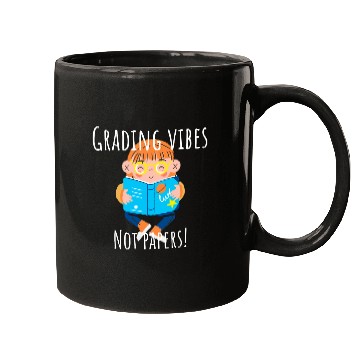 Discover Graduation Vibes Not Papers Fun Design Mugs