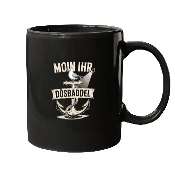 Discover Moin Ihr Dösbaddel Seagull And Anchor Maritime Mugs