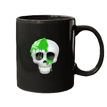 Discover skull toxic emoticon Mugs