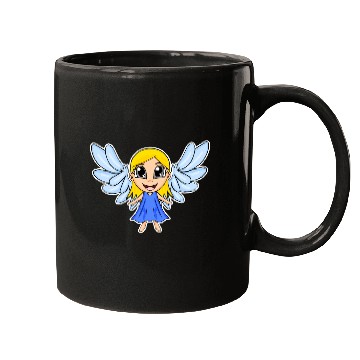 Discover Cute Angel Girl Mugs