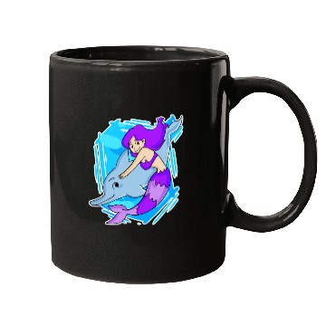 Discover Dolphin with Mermaid Mugs