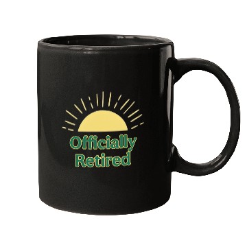 Discover Sunrise Retirement Celebration Design Mugs